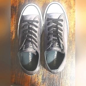 Converse Silver/Metallic Sneakers